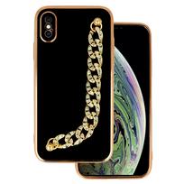 Madingas dėklas telefonui Iphone X/XS dizainas 4 juoda