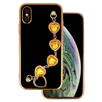 Madingas dėklas telefonui Iphone X/XS dizainas 2 juoda