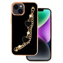 Madingas dėklas telefonui Iphone 14 Plus dizainas 3 juoda