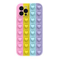 Širdies Pop It dėklas Iphone 13 spalva 3