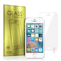 Grūdintas stiklas auksinis IPHONE 5/5G/5S/SE/6C