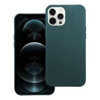 Matinis dėklas telefonui IPHONE 12 Pro Max tamsiai žalias