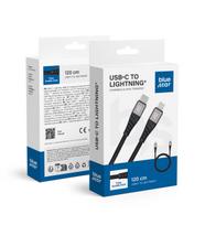 BLUE STAR pintas kabelis 2,4A Type C į Lightning TFK-DC-003 1,2 m juodas