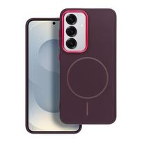 FRAME MAG COVER dėklas telefonui suderinamas su MagSafe SAMSUNG A17 violetinė