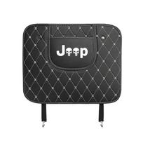 Jeep automobiliui Odinė sėdynės atlošo apsauginė apdangalas Sėdynės apsauga nuo spyrių Jeep Grand Cherokee Wrangler JK Gladiator Compass Reneg