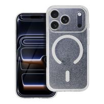 CLEAR MAG COVER dėklas telefonui su kameros apsauga, suderinamas su Magnetiniu IPHONE 17 PRO permatomas blizgantis