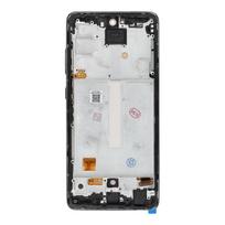 LCD ekranas skirtas SAMSUNG A52 5G / A52 HARD OLED su rėmu