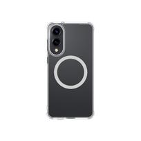 AmazingThing Minimalus Mag dėklas su magnetiniu žiedu Samsung Galaxy S25 Edge – skaidrus