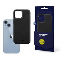 3mk Hardy Apple Silky Leather MagCase dėklas telefonui Apple iPhone 14 Plus - juodas