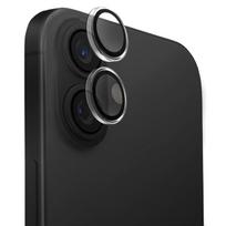 Uniq Optix skaidri kameros objektyvo apsauga iPhone 16 / 16 Plus su aplikatoriumi - skaidrus juodas