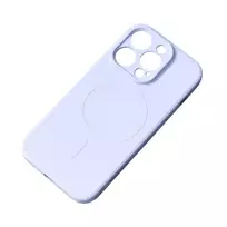 Silikoninis dėklas su magnetine Samsung Galaxy A36 5G - šviesiai mėlynas