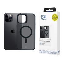 3mk Smoke Magnetinis dėklas telefonui Apple iPhone 12 Pro Max - juodas