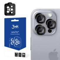3mk Lens Protection Pro Kameros dangtelis su titano rėmu iPhone 16 Pro / 16 Pro Max