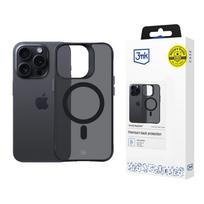3mk dūminis magnetinis dėklas telefonui su MagSafe iPhone 15 Pro Max - pusiau skaidrus