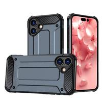 Hibridinis apsauginis dėklas telefonui iPhone 16 Plus (m) - mėlynas