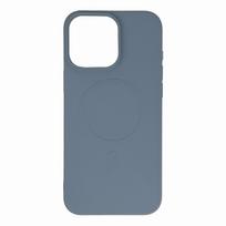Skystas silikoninis dėklas Magnetinis iPhone 16 Pro - šviesiai pilka
