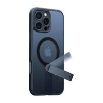 Torras Pstand Spin dėklas telefonui iPhone 16 ProMax - juodas
