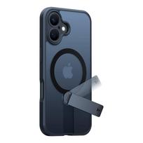 Torras Pstand Spin dėklas telefonui iPhone 16 - juodas