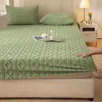 Rožinė dirbtinio kailio pledas sofai  Burbuliukai  Mielas Šiltas Storas pliušinis pledas sofai Miegamajam Jaukūs pledai Moterims Dovana Prabangus pledas 2xPillowcase NOSHEET žalia