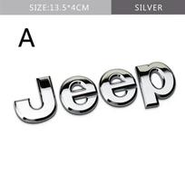 Skirta Jeep Skirta Jeep Wrangler Tj Jk Jl Grand Cherokee Commander Renegade Liberty Compass Patriot Metalinis Automobilio Priekinės Bagažinės Šoninis Emblema