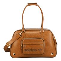Adidas Originals Vežimėlis Augintiniams Logotipas Užtrauktukas Peties Krepšys Unisex Peties Krepšys Rudas KH0139 Brown