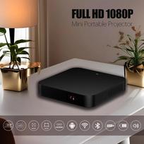 Vivicine S500 nešiojamas Android 13 DLP 4K projektorius, natyvus 1080P projektoriai, automatinis fokusavimas, 15000 mAh baterija, skirtas kinui lauke, stovyklavimui juoda
