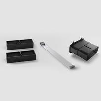 Gartraukio priedas Elica Recycling kit Back outlet Nikolatesla FIT / FIT 3Z / FIT XL / PRIME S / ALPHA (Filters included)