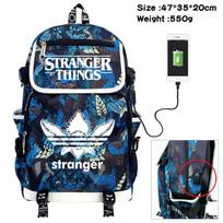 Svetimi dalykai Studentų kuprinė Kuprinė su USB įkrovimu 47*35*20cm