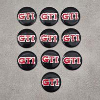 For VW Volkswagen Jetta MK5 Golf 10Pcs 14mm Car Emblem Key Stickers Badge Accessories For Volkswagen VW Touran Beetle Golf Passa