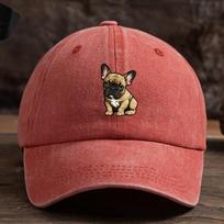 Prancūzų buldogų marginta beisbolo kepuraitė Apsauga nuo saulės Madinga lauko kepurė Tinka unisex ir moterims kasdieniam laisvalaikiui