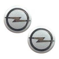 14mm Opel Raktų Pakabuko Emblemos Lipdukai-Metalinis Logotipo Ženklelis Suderinamas su Corsa/Astra/Mokka/Insignia, Įbrėžimams Atsparūs Mygtukų Dangteliai