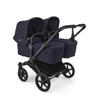 Bugaboo Donkey 6 Twins  vežimėlis dvynukams - Indigo Blue