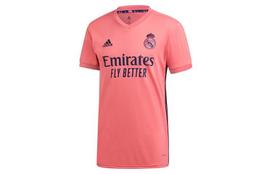 adidas 2020-2021 Real Madrid išvykos trumpomis rankovėmis marškinėliai GI6463 S