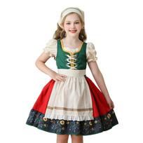 Vaikiški drabužiai Pastoralinė Mergaitės Ūkis Oktoberfest Dirndl Suknelė 120