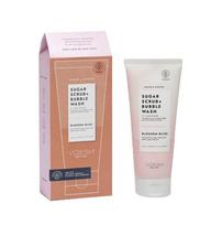 Cukraus šveitiklis kūno ir galvos odos priežiūrai Voesh Shower & Empower Sugar Scrub Bubble Wash Citrus Crush, 210 g