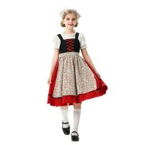 Vaikiški drabužiai Pastoralinio stiliaus Mergaitės Ūkininko Dvaras Oktoberfest Mergaitės Kostiumas 110