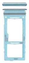 SIM kortelės laikiklis Samsung A525/A526/A528/A725/A726 A52 4G/A52 5G/A52S 5G/A72 4G/A72 5G mėlynas originalus (service pack)