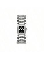 Women's quartz watch, Swiss, silver dial, stainless steel case, genuine leather & silver strap, only silver left. Simple, elegant, T64.1.185.51 juoda