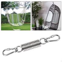 Hamako pakabinimo rinkinys su 2 karabinais, kabliukais Heavy Duty 500 talpos, siūbavimo spyruokle 3Pcs