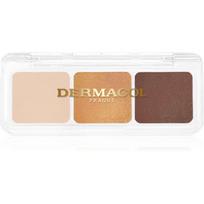 Dermacol Compact Trio akių šešėlių paletė atspalvis 3 Golden Sands 4.2 g
