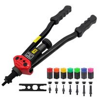 Allsome BT-607 16  Manual Riveter Gun Hand Rivet Tool Kit Rivet Nut Setting Tool Nut Setter M3/M4/M5/M6/M8/M10/M12