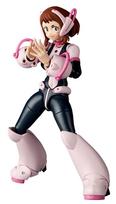 Kaiyodo Revoltech My Hero Academia Ochaco approximately 130mm PVC ABS articulated Uraraka, tall, non-scale, & painted, figure.