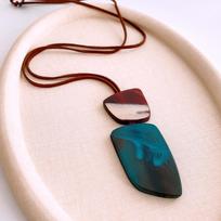 Trendy Ethnic Ox Horn Pendant Necklace - Versatile Sweater Chain for Women’s Fashion