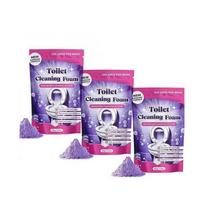 (3vnt)1-5x Fizzclean Tualeto putų valiklis, Momentinio veikimo Fizzclean putų valiklis