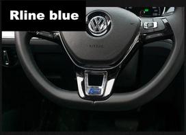 VW Naujo Automobilio Stiliaus Vairo Rato Minkštas Emalio Ženklelis Volkswagen golf 6 golf 7 POLO Tiguan PASSAT B7 TOURAN Scirocco Ac