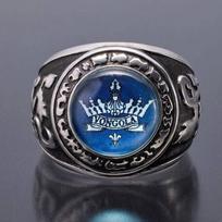 Anime HITMAN REBORN! Vongola Famiglia Pengo Stulpelio Žiedas Cosplay Žiedai Unisex Reguliuojamas Retro Gotikinis Papuošalo Aksesuaras Rekvizitas Dovana
