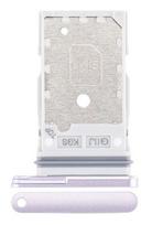 SIM kortelės laikiklis Samsung G990 S21 FE Lavender originalus (service pack)