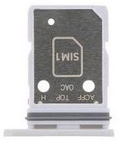 SIM kortelės laikiklis Samsung A366 A36 5G Awesome White originalus (service pack)