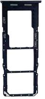 SIM kortelės laikiklis Samsung A236 A23 5G Black originalus (service pack)