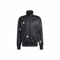 adidas Originals x Mickey Mouse Collaboration Sports Jacket for Men, Black S juoda